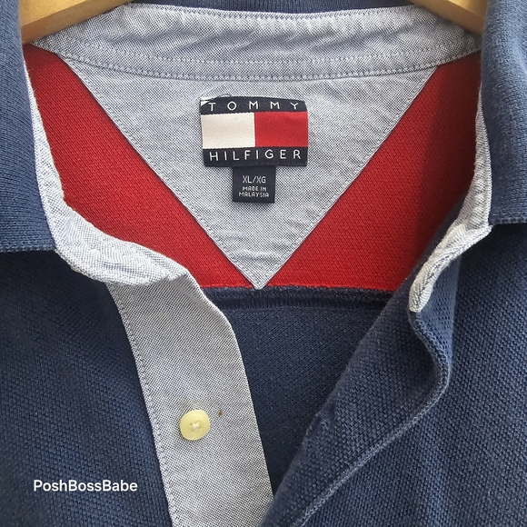 Classic tommy hilfiger color block long sleeve - Picture 6 of 6